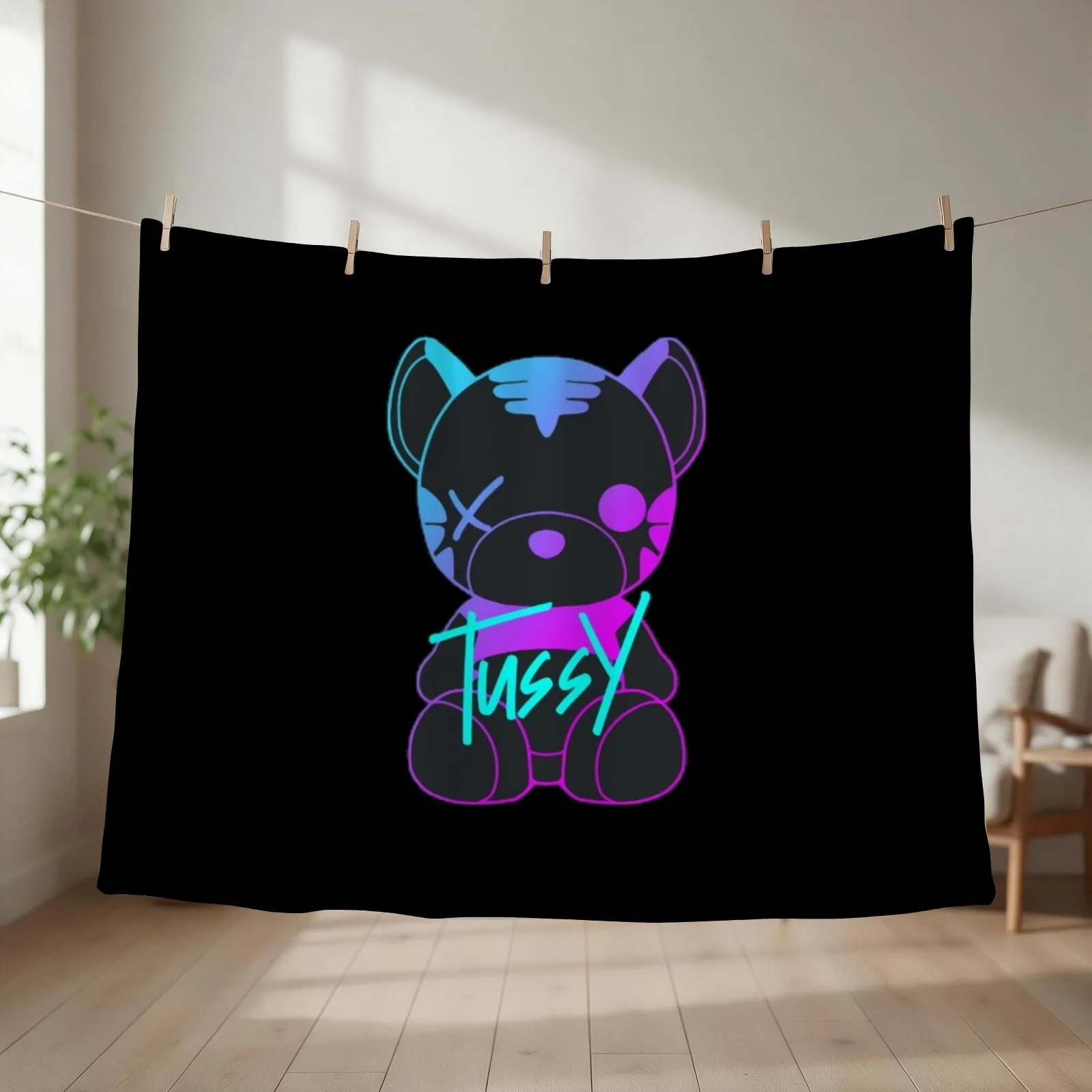 Tussy games Throw Blanket couch cozy soft plush fuzzy picnic outdoor blanket