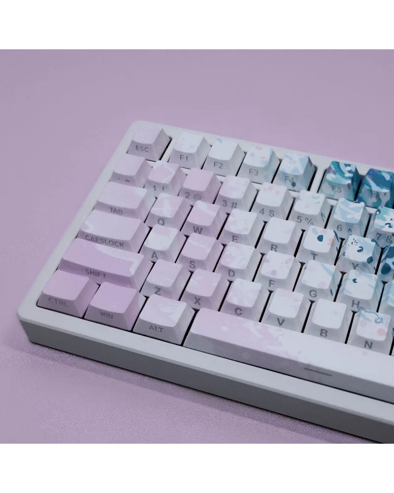 Small languages Original PBT sublimation keycaps Arabic Korean German French Spanish Russian