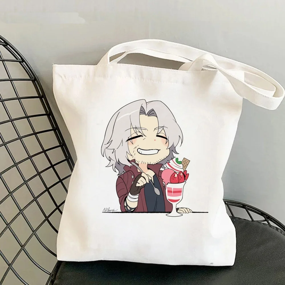 Devil May Cry tote bag reusable shoulder  totebag shopper personnalisable woman