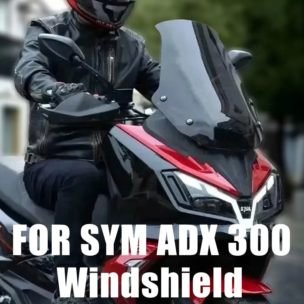 New For SYM ADX 300 ADX300 Accessories Windshield Sports Windscreen Wind Deflector Fit SYM ADX 300 ADX300