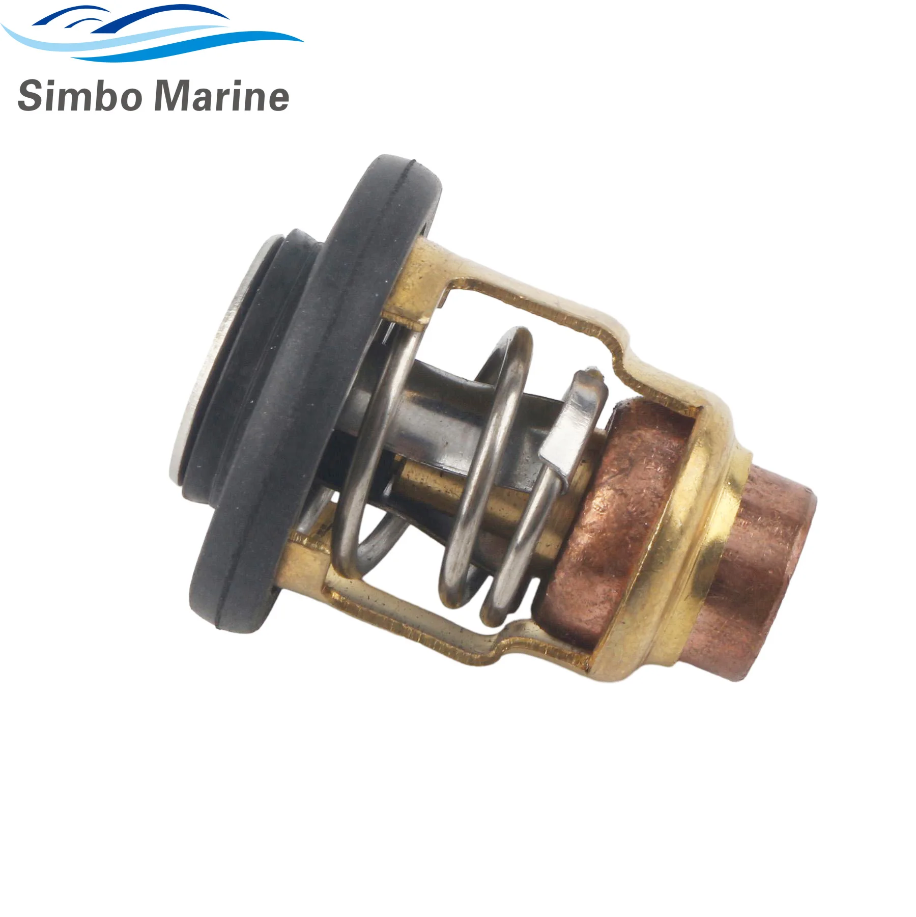 6E5-12411-20 50℃ 122℉ Thermostat with Gasket 682-12414-A1 for Yamaha 3 6 8 9.9 15 HP V6 Outboard Engines 6E5-12411 688-12411 image 3