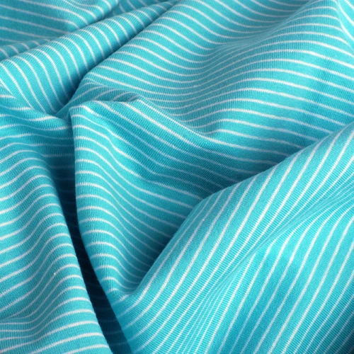 wide 1mm stripe 100% cotton knitting elastic fabric DIY sewing clothing cloth 165cm wide 100% tissu hometextile tela sewing