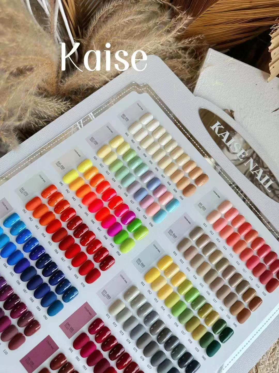 KAISE Mismatched 128 colors Multicolor Nail gel set Nail salon 2024 New Hot sale Non-toxic UV gel Fashion Nail Art Kit Wholesale