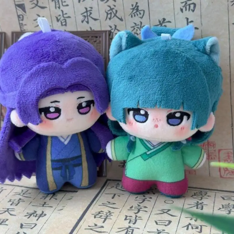 

Плюшевая кукла Маомао Цзинь из аниме «Дневники аптекаря», 10 см, мини-кукла, милый кулон для рюкзака, украшение, коллекционный подарок для мальчиков и девочек