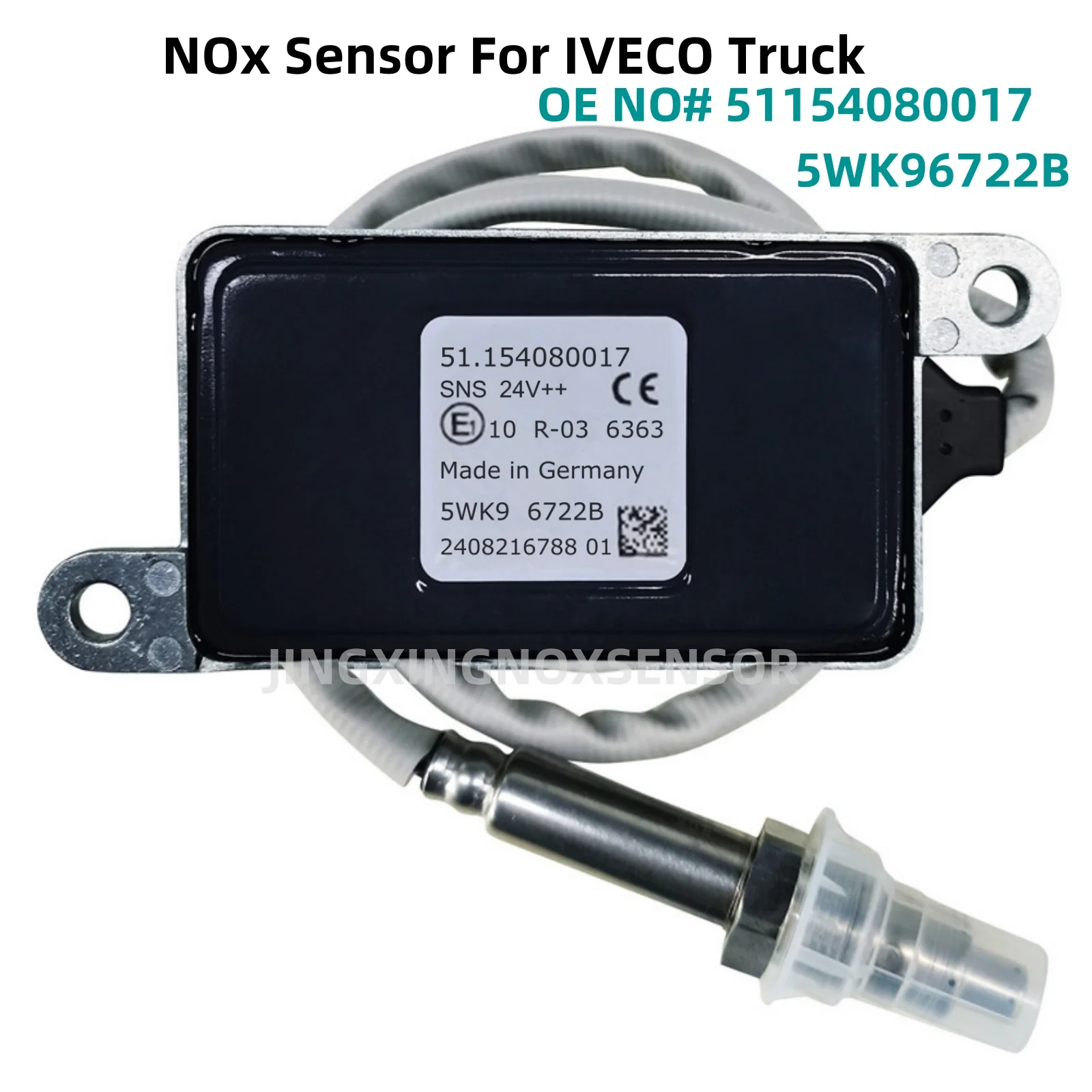 5WK96722B 51.15408-0017 5WK9 6722B 51154080017 Original NEWNitrogen Oxide NOx Sensor For MAN Truck 24V