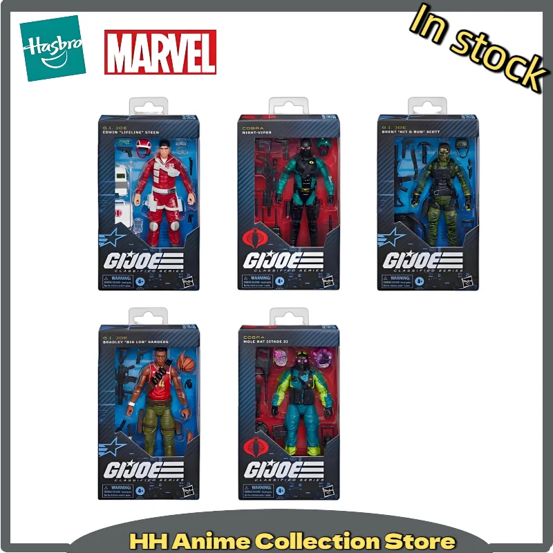 

Новинка! Фигурки Hasbro Special Forces GIJOE 6 дюймов: Lifeline, Night Snake, Mole, Big Dunk, Play and Run