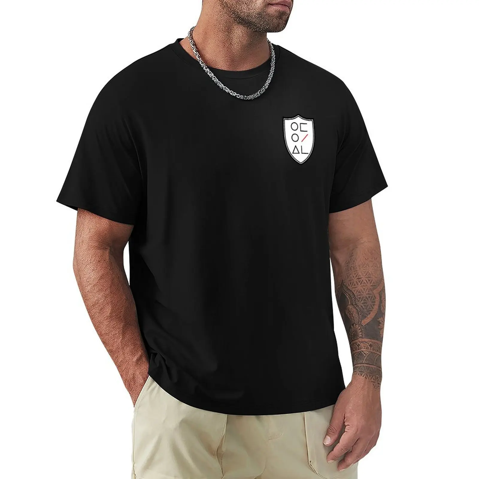 Loona Badge T-Shirt Utility Casual Work T-Shirt