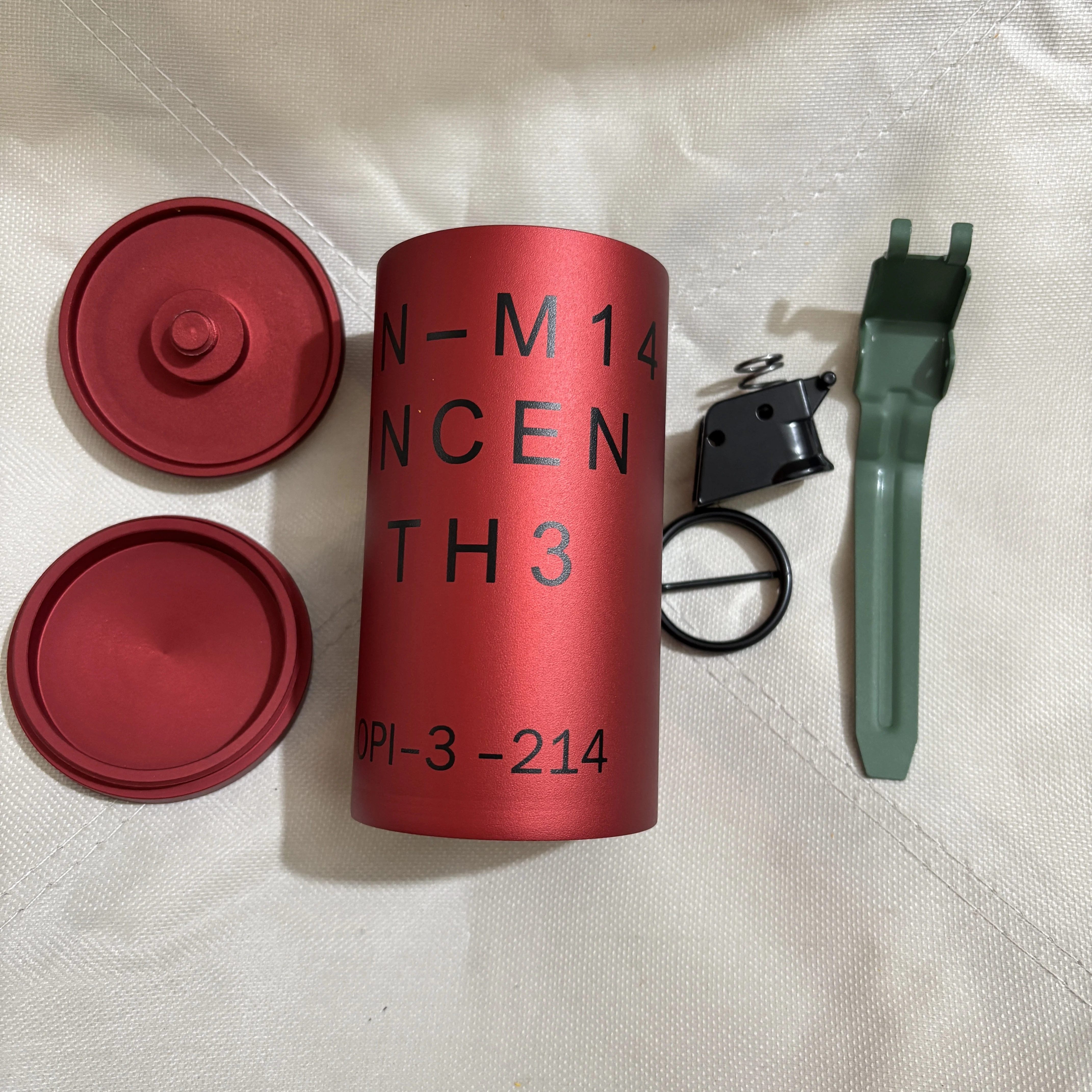 1PC Non-functional AN-M14 Version of  Static Model Teaching Aid Storage Jar Gifts and Decorations for Military Enthusiasts