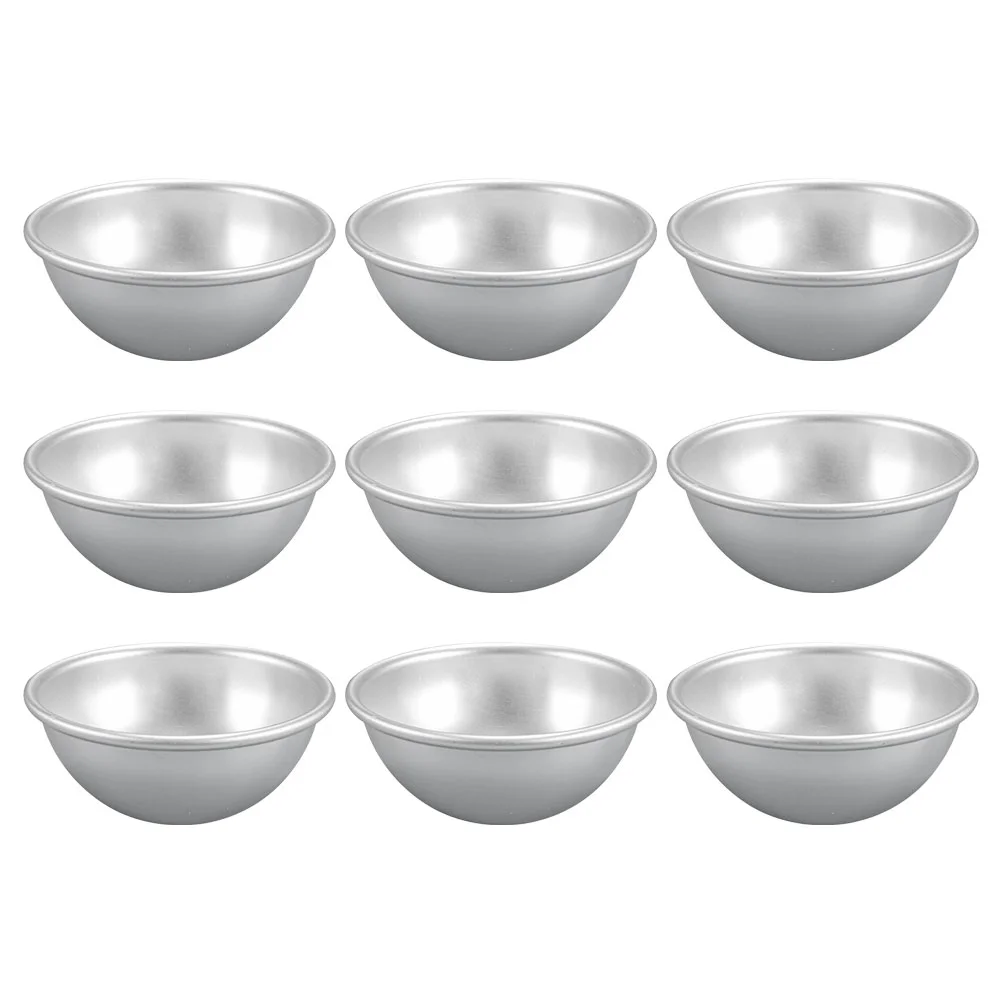 

9 Pcs Paper Cup Baking Tool Set Cake Pan Molds for Stainless Steel Shell Tart Pans DIY