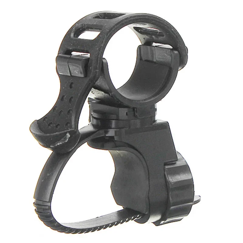 Popular 20-45mm Bicycle Flashlight Holder Mount 360° Adjustable Rubber Straps Cycle Bike