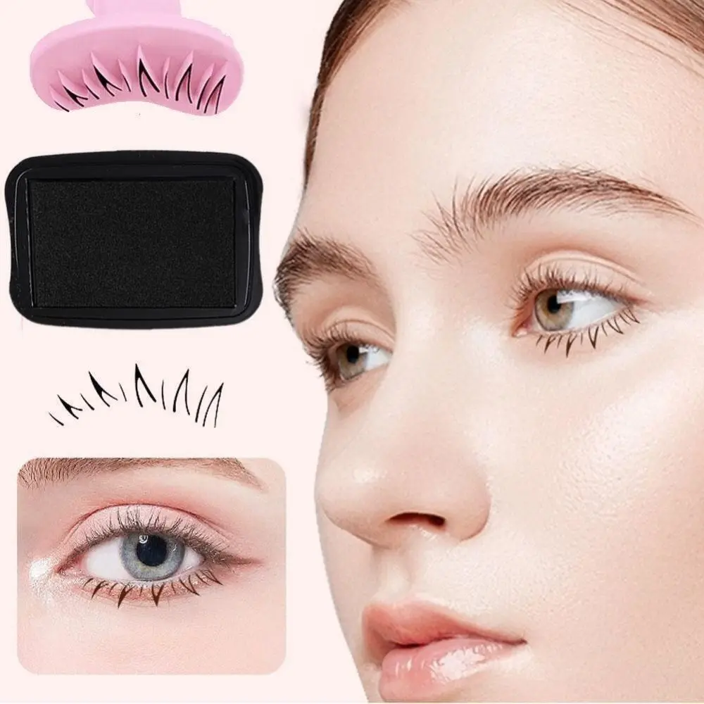 New DIY Stamp Pad 35g Eyelash Stamps Tool Eye Cosmetics Colorful Stamping Clay