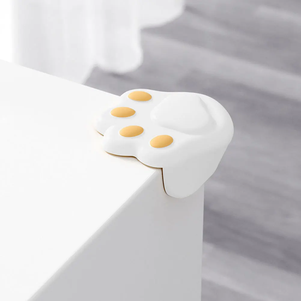 Protectores de esquina de silicona para muebles, protectores de borde de mesa de seguridad para bebés, parachoques anticolisión, protección a prueba de hogar para niños, 4 Uds.