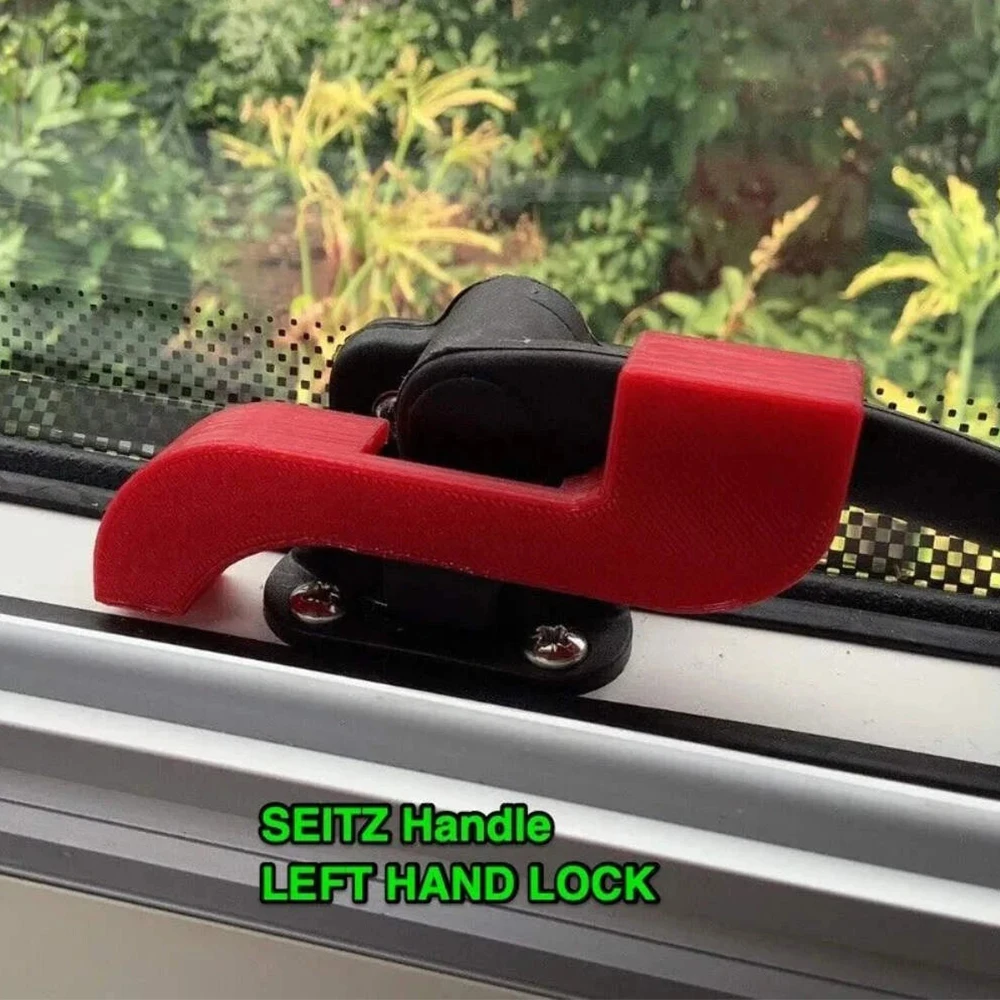 

2pcs Red Caravan Window Security Locks For Seitz/Dometic Safety Lock Left Or Right Window Latches For Motorhome Accessories