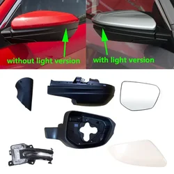 For Honda Civic 2016 2017 2018 2019 2020 Car Wing Door Side Mirror Lower Cover Cap Lid Outside Rearview Frame Glass Lens