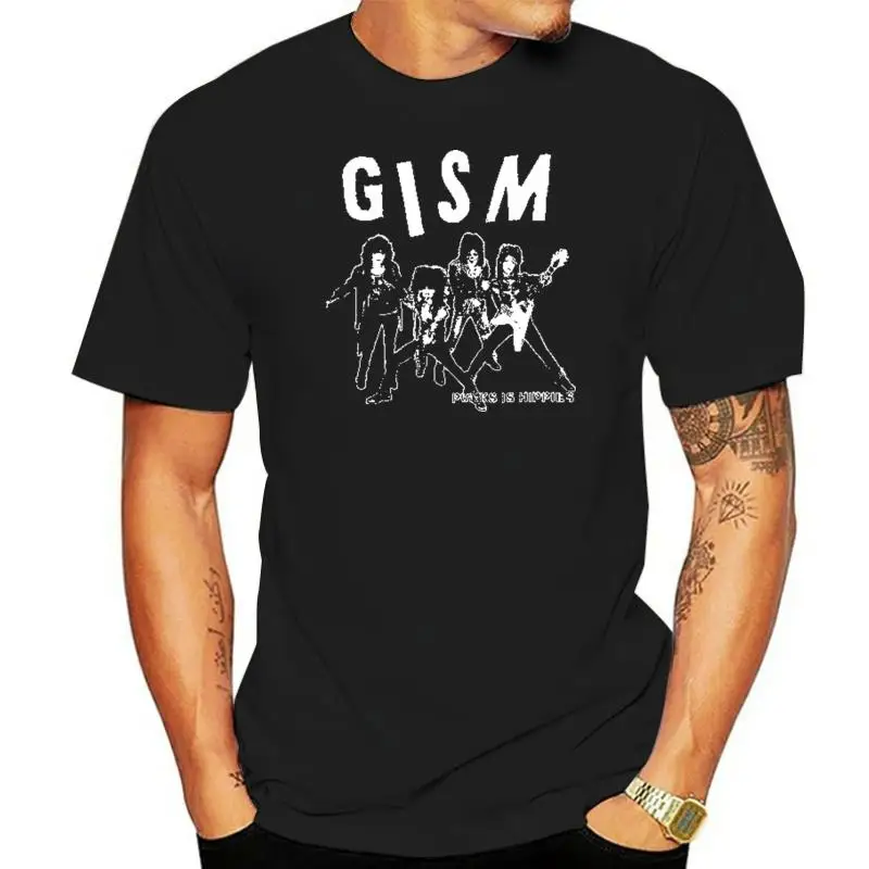 GISM Punks Is Hippies T shirt (Gauze Confuse Deasthside Disclose G.I.S.M.)