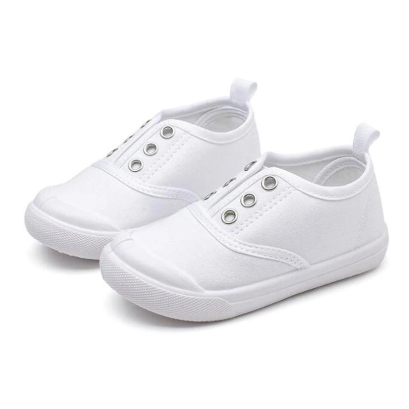 Kids Shoes 2022 Spring Autumn Children Casual Shoes Boys Girls Canvas Shoes Soft Comfortable Slip-on Sneakers