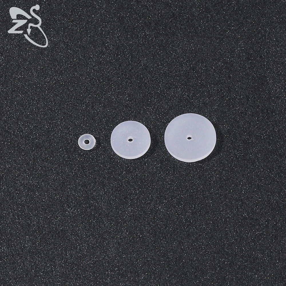 ZS 6-200 teile/los Silikon Piercing Heilung Scheiben Set Flexible Anti Hyperplasie Flache Klare Medizinische Silikon Disc 3/5/7/9 MM – Detail 9