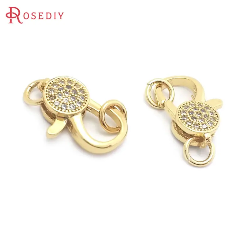 2PCS 24K Gold Color… - image
