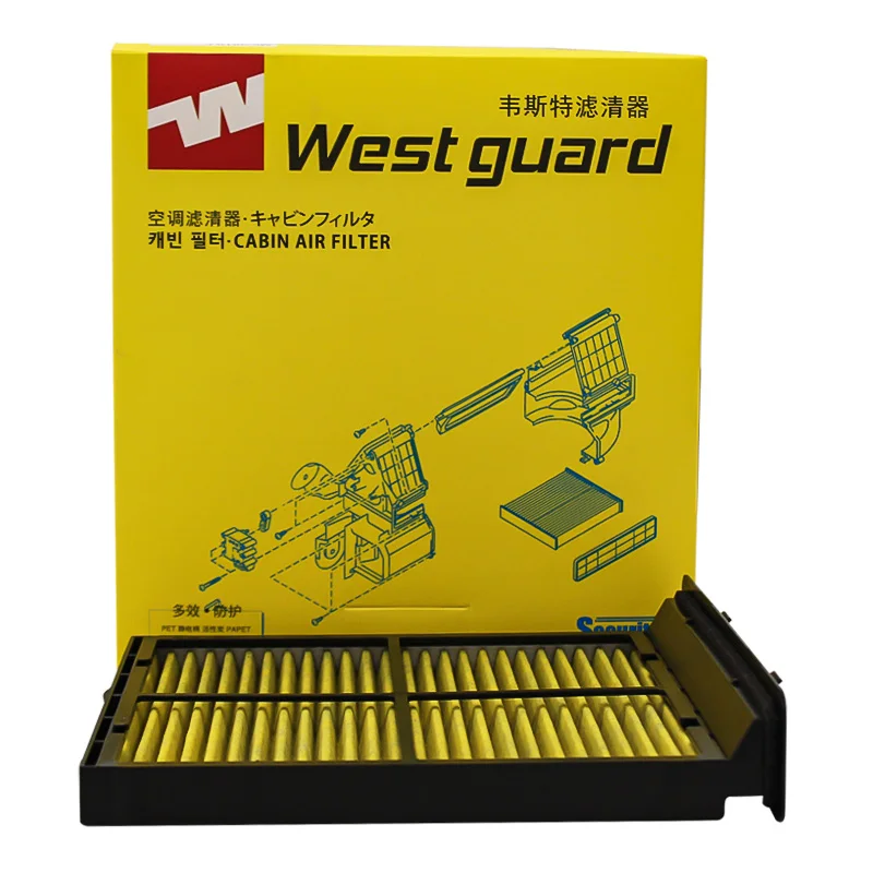 WESTGUARD Activated Carbon Air Cabin Filter for SUBARU Forester Impreza XV 1.6 2.0 2.5 19-21 72880FL000 CUK23041 MK9810P