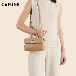 CAFUNE Woman Tote Purses and Handbags Luxury Designer Ladies Crossbody High Quality PU Leather Long Wallet Purse Bag