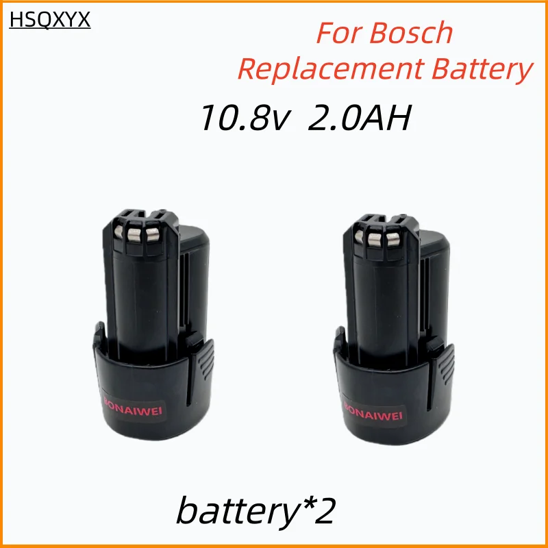 Batería de Iones de Litio 3000/4000/2000mAh para Bosch 10.8V BAT412A BAT414 BAT411 BAT412 D-70745 2607336014 BAT420 GSR 120-L