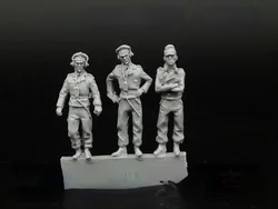 Figura de resina fundida a presión a escala 1/72, modelo de soldado blindado, Kit de montaje sin pintar, envío gratis