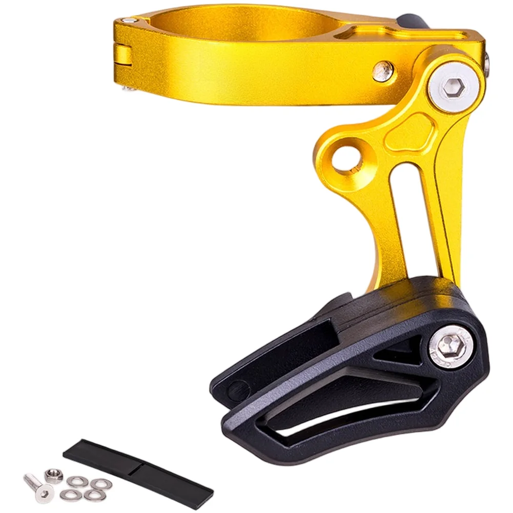 

Bicycle Chainring Stabilizer Positive/negative Gear Single Disc Anti Drop Chain Protector Bicycle Chain Guide Accessories