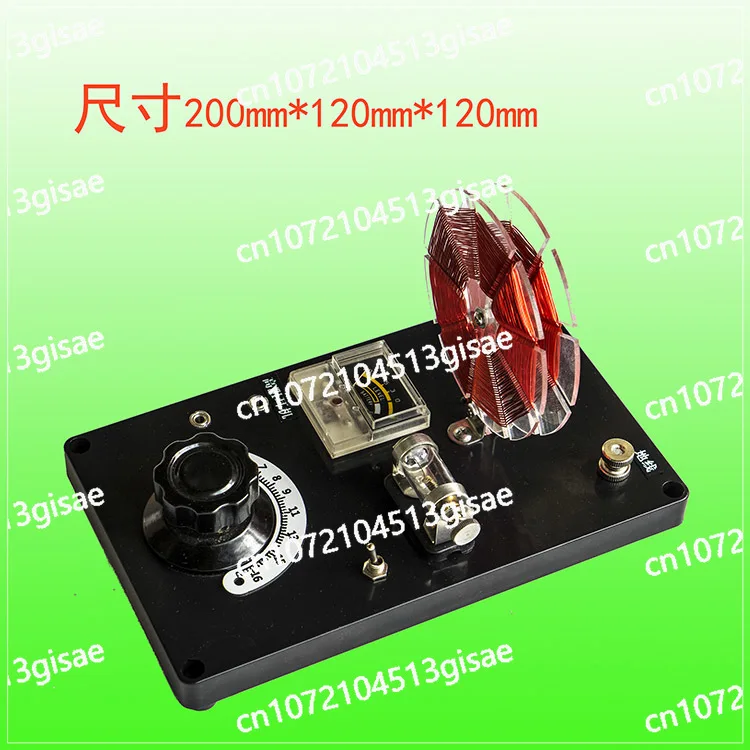 

Подвижное минеральное радио с цветочной катушкой, забавное музыкальное украшение