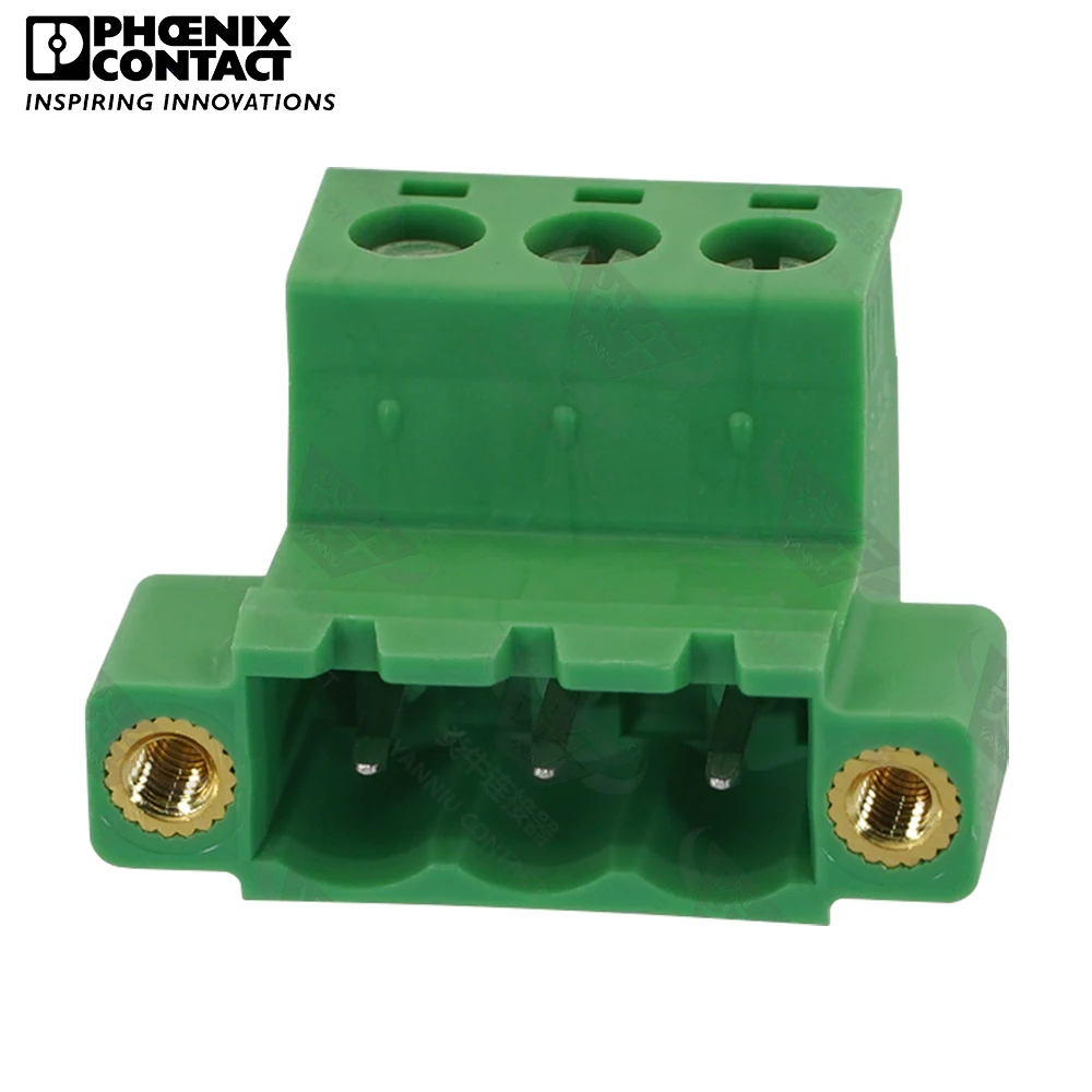 

5.08mm Original Genuine Phoenix Contact Connector PCB Pluggable PLUG-IN Terminal Block 3 Pin IC 2.5 STGF 5.08 1825514 12A 320V