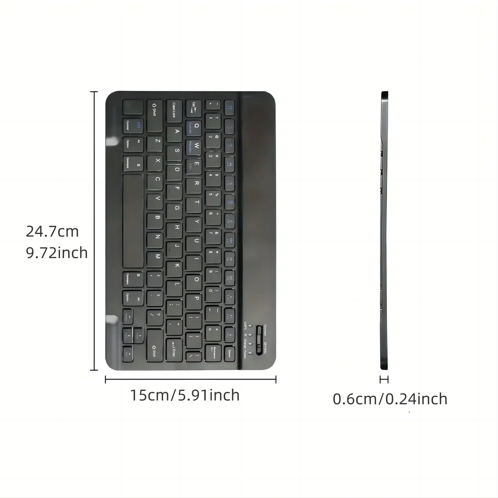 Bluetooth Wireless Keyboard For IOS Android Windows Tablet For iPad Air Mini Pro For Samsung Xiaomi Android 10 INCH