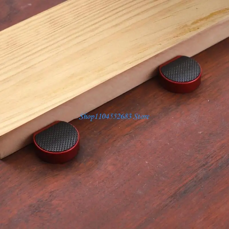 Y6GD Woodworking Dogs Tabela Planejamento Planejamento Parada Stop Dogs 4Pieces Conjunto baixos perfis