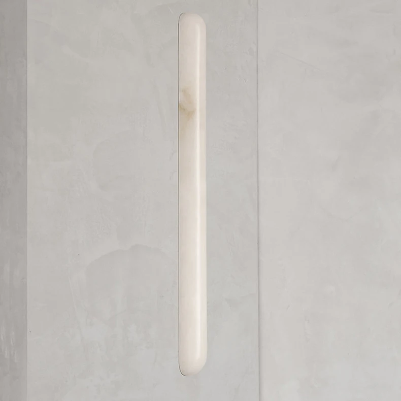 Minimalist Natural Marble Wall Lamp 40 60CM