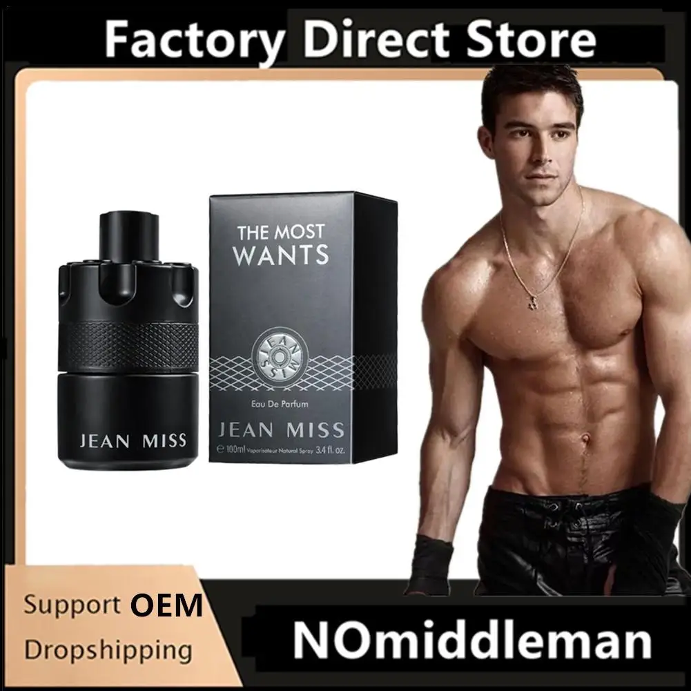 Men's Cologne Body Spray Perfume Long Lasting Oud Wood Fragrance 50ml Glass Bottle Unisex EDP Perfume