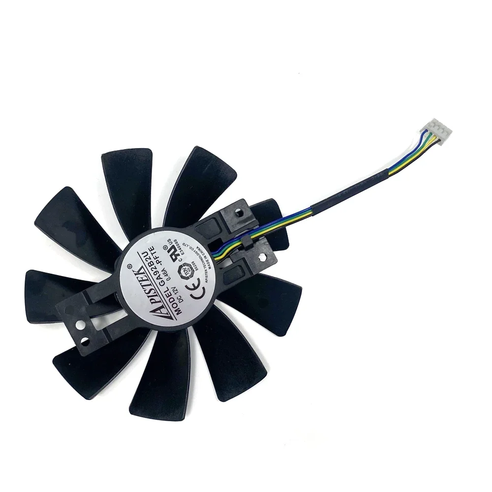 Refrigeración 100mm GAA8B2U/GAA8S2U 4pin DC 12V 0.45A R9 380X GPU enfriador para Sapphire R9 380 380X 2G/4G D5 ventiladores de tarjeta de vídeo