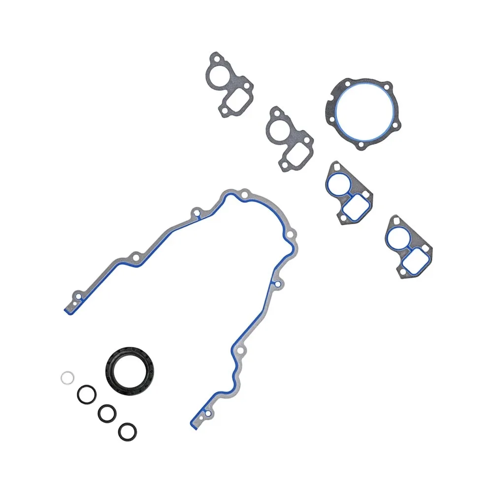 For Engine Bay High Temperature Engine Timing Cover Gasket Set Camshaft Cover Sealing Washers Engine Bay High Temperature Gasket