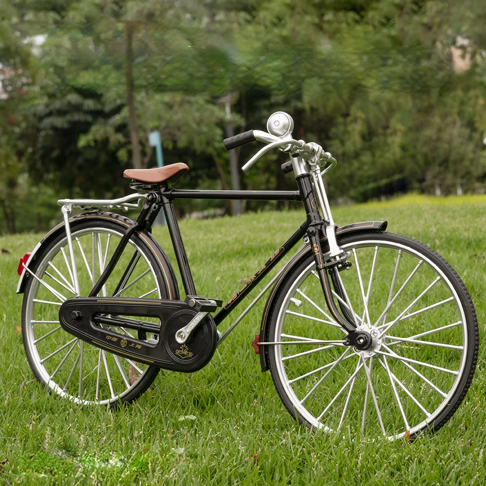 Grand modèle de vélo de montagne en alliage moulé sous pression pour adulte, vélo en métal de simulation, cadeaux de décoration, jouets pour enfants, nouveau, 1:6, Z23