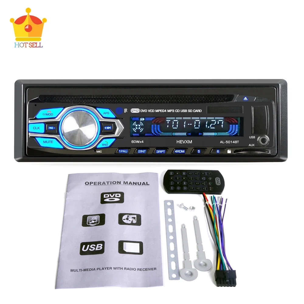 

2026 Wholesale Universal Still Cool 1din Audio System Car Mp3 Dvd Player