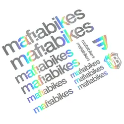 Compatible For MAFIABIKES MAFIA Bike Frame Decals Stickers MTB BMX