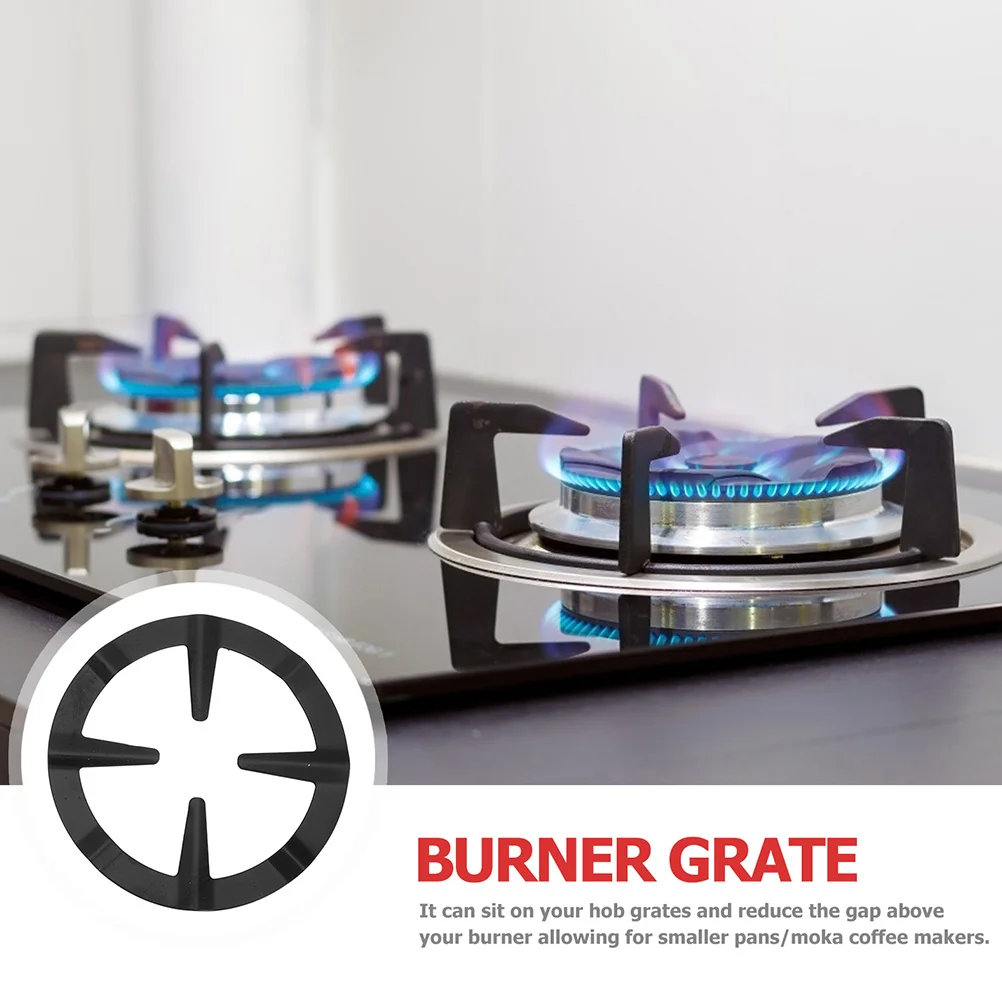 

3pcs Coffee Pot Stand Iron Wok Ring Replaceable Reusable Kitchen Gas Stove Rack Durable Non-Slip Household Wok Support Wear