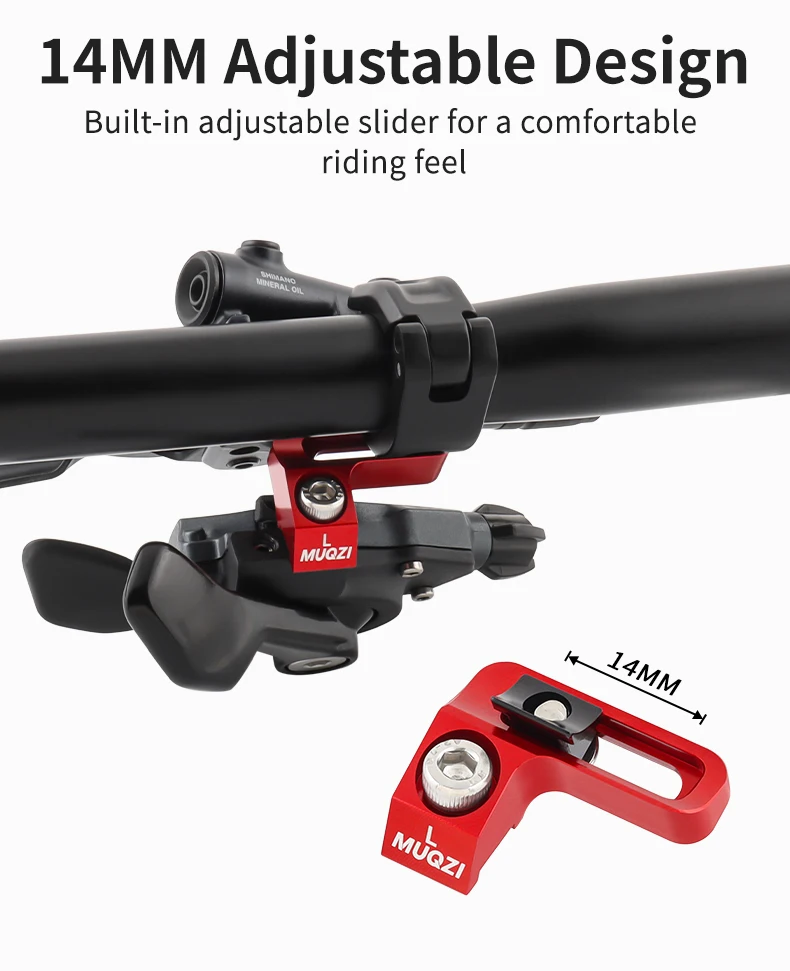Integrierter Montageadapter für Fahrradschalthebelbremse, kompatibel mit SRAM MatchMaker auf I-SPEC EV XT XTR SLX DEORE M6100/7100/8100 – Detail 3