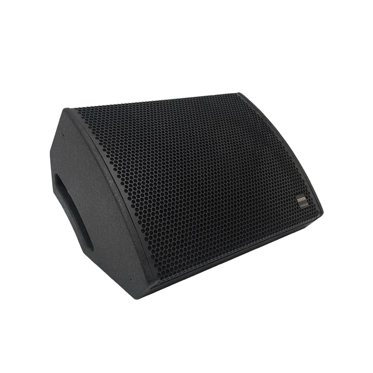 Sistema de Audio de altavoces profesionales M12, 2 unidades, Coaxial de 2 vías, retorno de escenario, altavoz inversor, Monitor pasivo de suelo