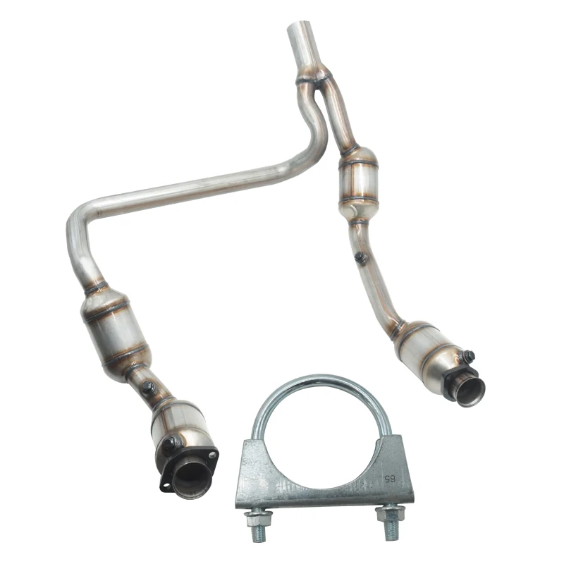 

For 07-09 Jeep Wrangler 3.8L Direct Replace Catalytic Converter Exhaust Pipe