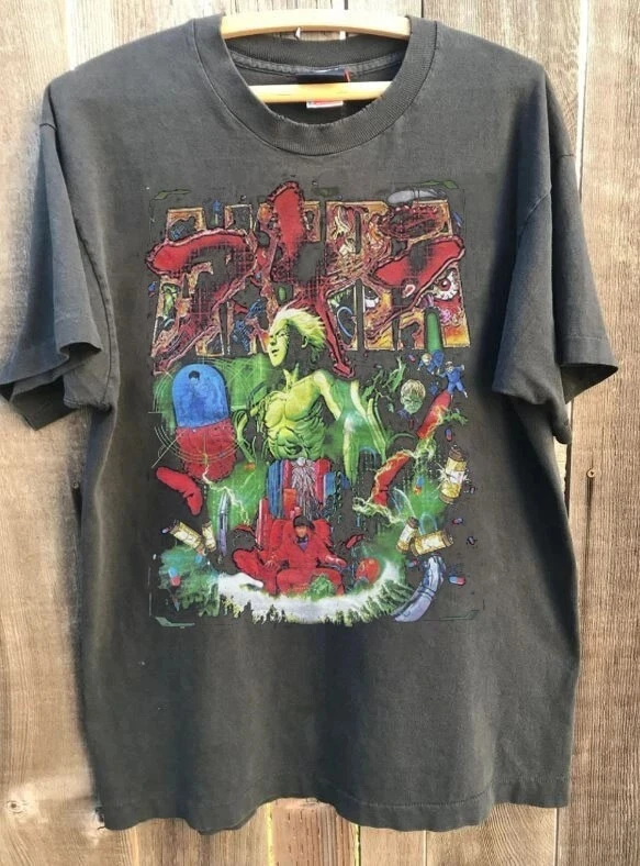 Akira T-Shirt 90er Jahre Basic Style Charcoal Unisex Herren Damen Shirt Grafik T-Shirts Harajuku