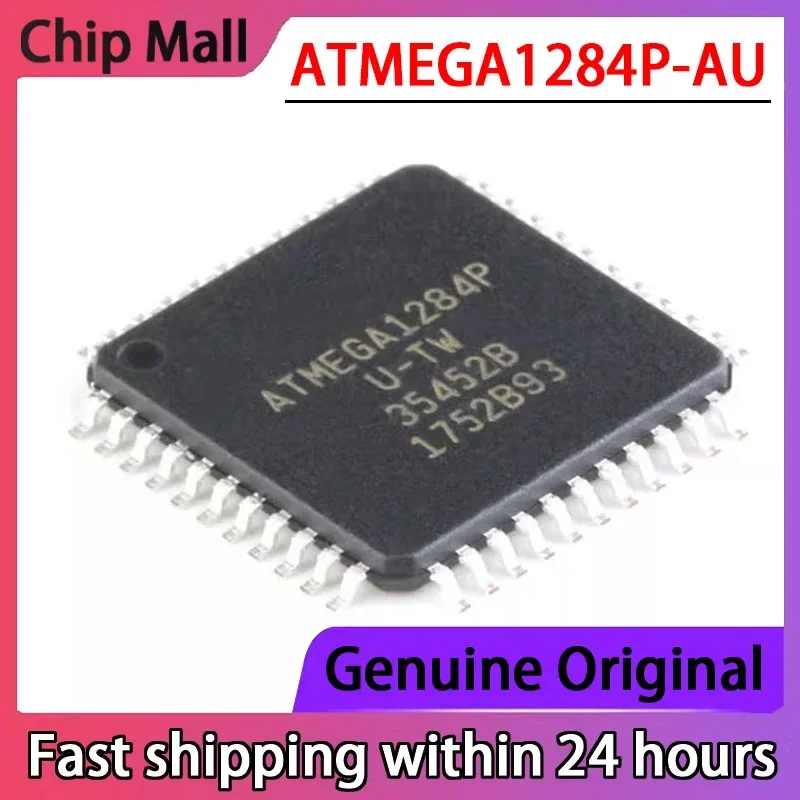 

SMD ATMEGA1284P-AU ATMEGA1284P TQFP-44 8-битный чип микроконтроллера