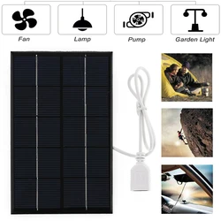 Portable USB Solar Panel 10W 20W 5V DIY Solar Cell Outdoor Hike Battery Charger For Camping Mobile Phone Charging Accessories