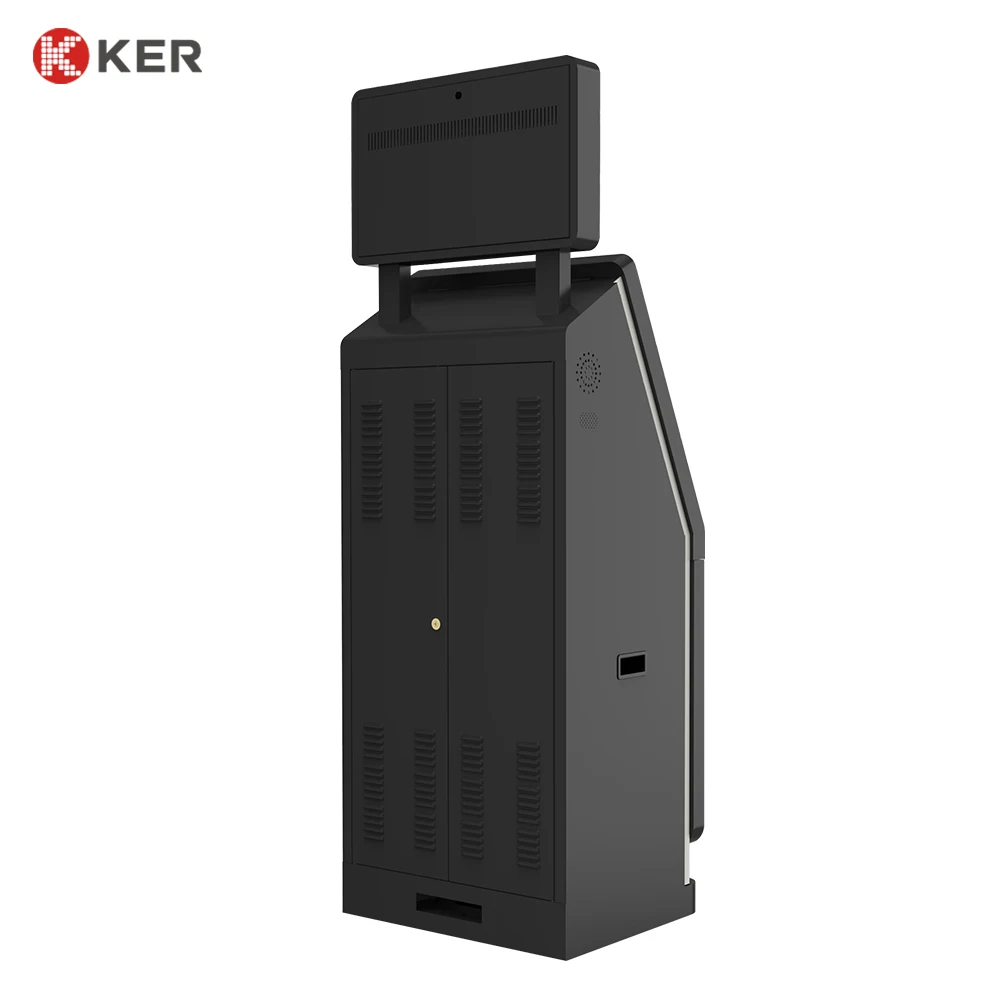 KER High Security Two-Way Currency Exchange ATM Touch Screen Bank Self-Service Booth With SDK For Indoor Payment Kiosks