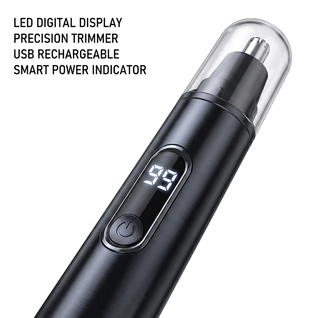 Mini Pocket Nose Hair Trimmer Portable Painless Ear And Eyebrow Clipper Waterproof for Men And Women image 3