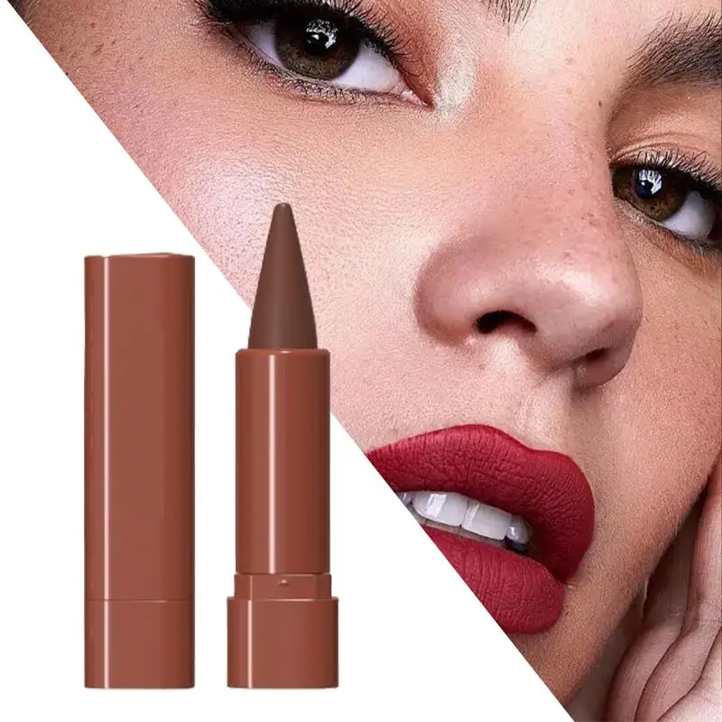 Matte waterdichte lippenstift Langdurige gradiëntlippenstift Hoog pigment lipliner Draagbare voedende lipmake-up voor de winter