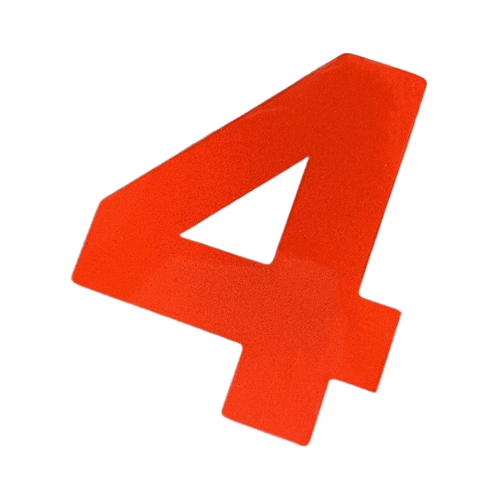 For Premium Grade Vinyl Numbers 0-9 Set for Mailbox House Numbering Outdoor Signage Easy Application No Tools Required