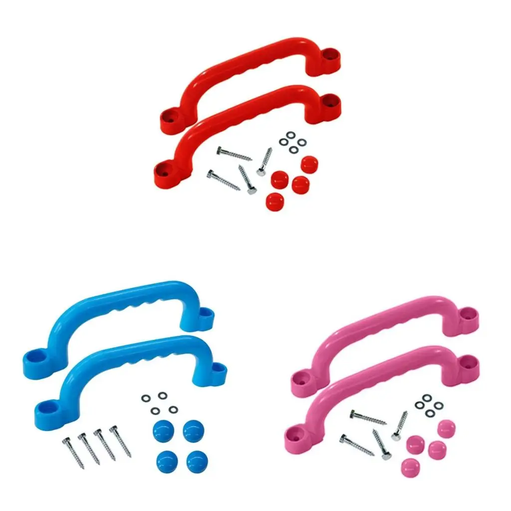 

Q39E Playhouses Grab Handle Bars Outdoor Grab Handle Bars Climb Play Playrooms Ladder Handle for Climbings Frame, Treehouses